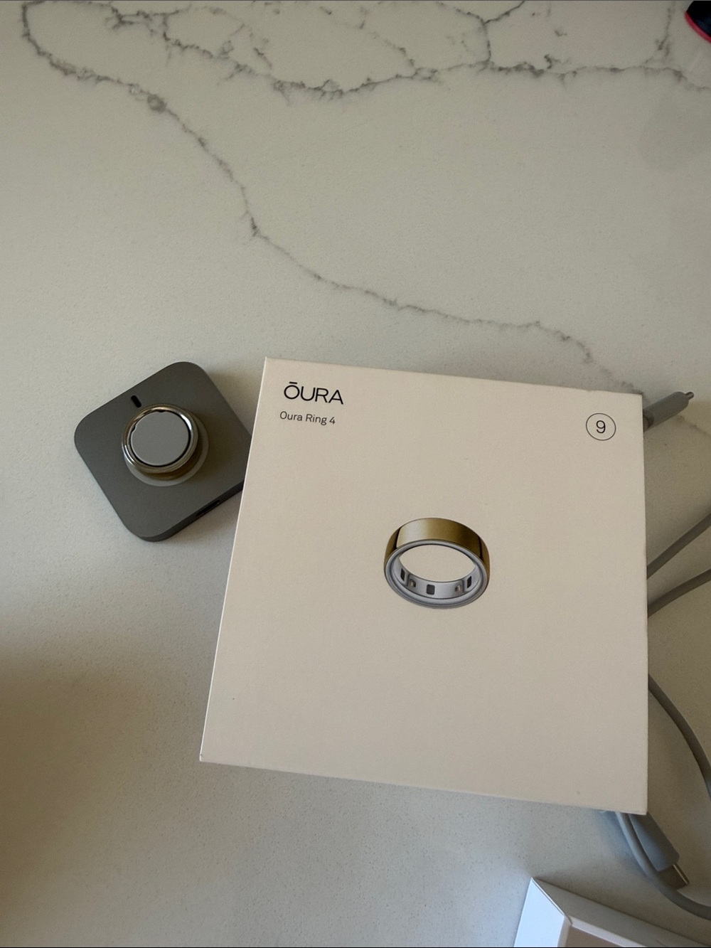 Oura Ring 4 in Gold (used)